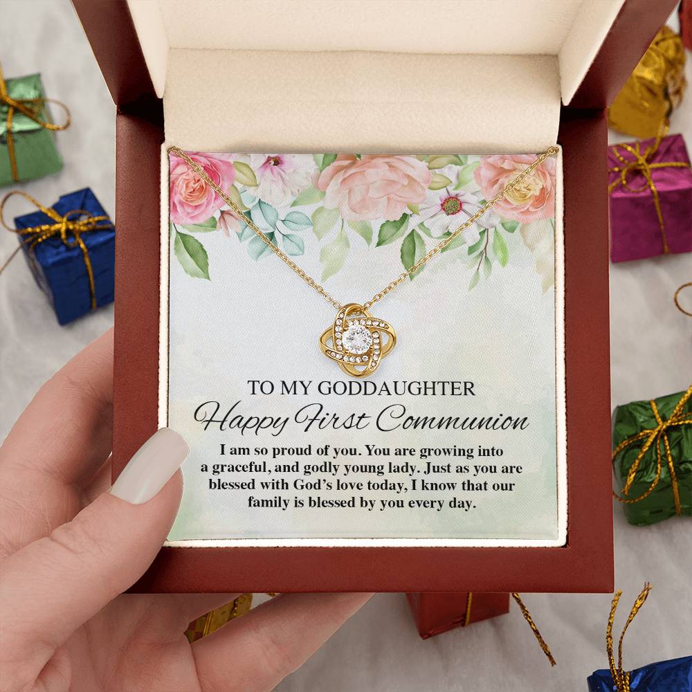 To My Goddaughter Happy First Communion