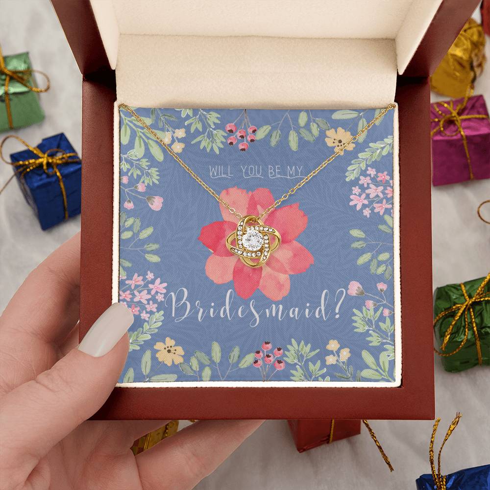 Bridesmaid Proposal Necklace | Bridesmaid Proposal Jewelry | Bridesmaid Proposal | Matron of Honor Gift | Maid of Honor Gift Necklace | Be My Bridesmaid | Will You Be My Bridesmaid?