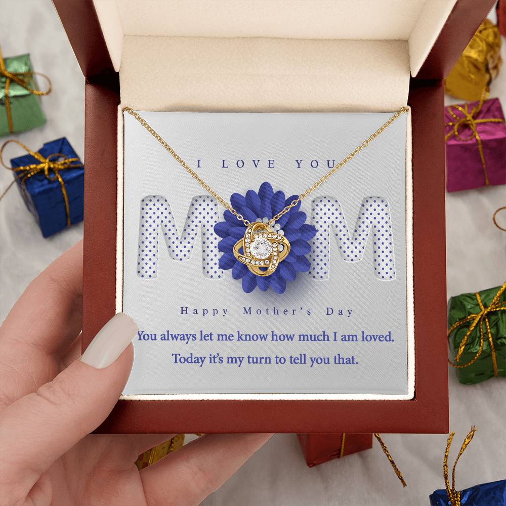 I Love You Mom Mother's Day Gift From Daughter or Son