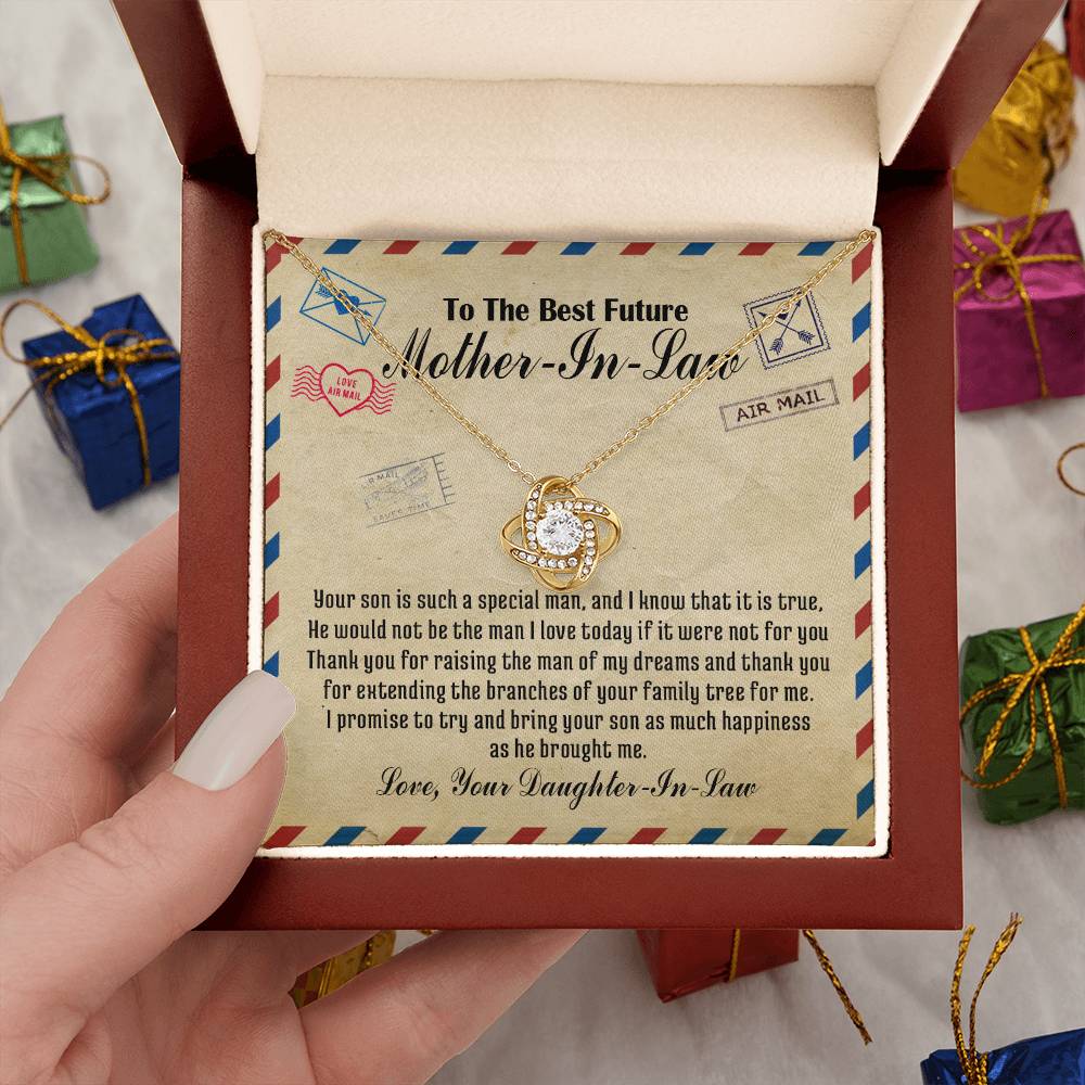 To the Best Future Mother-In-Law - Thank You for Raising the Man of My Dreams and Thank You for Extending the Branches of Your Family Tree for Me