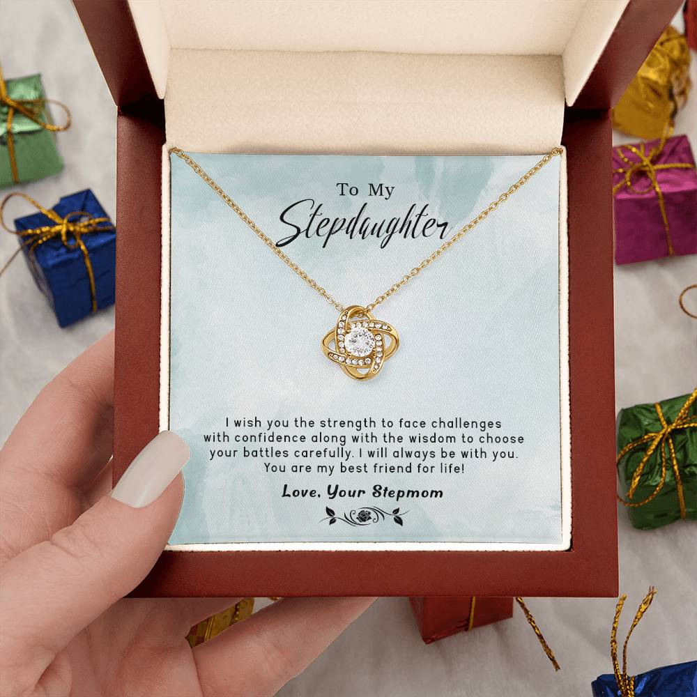 To My Stepdaughter - Best Friend for Life - Necklace