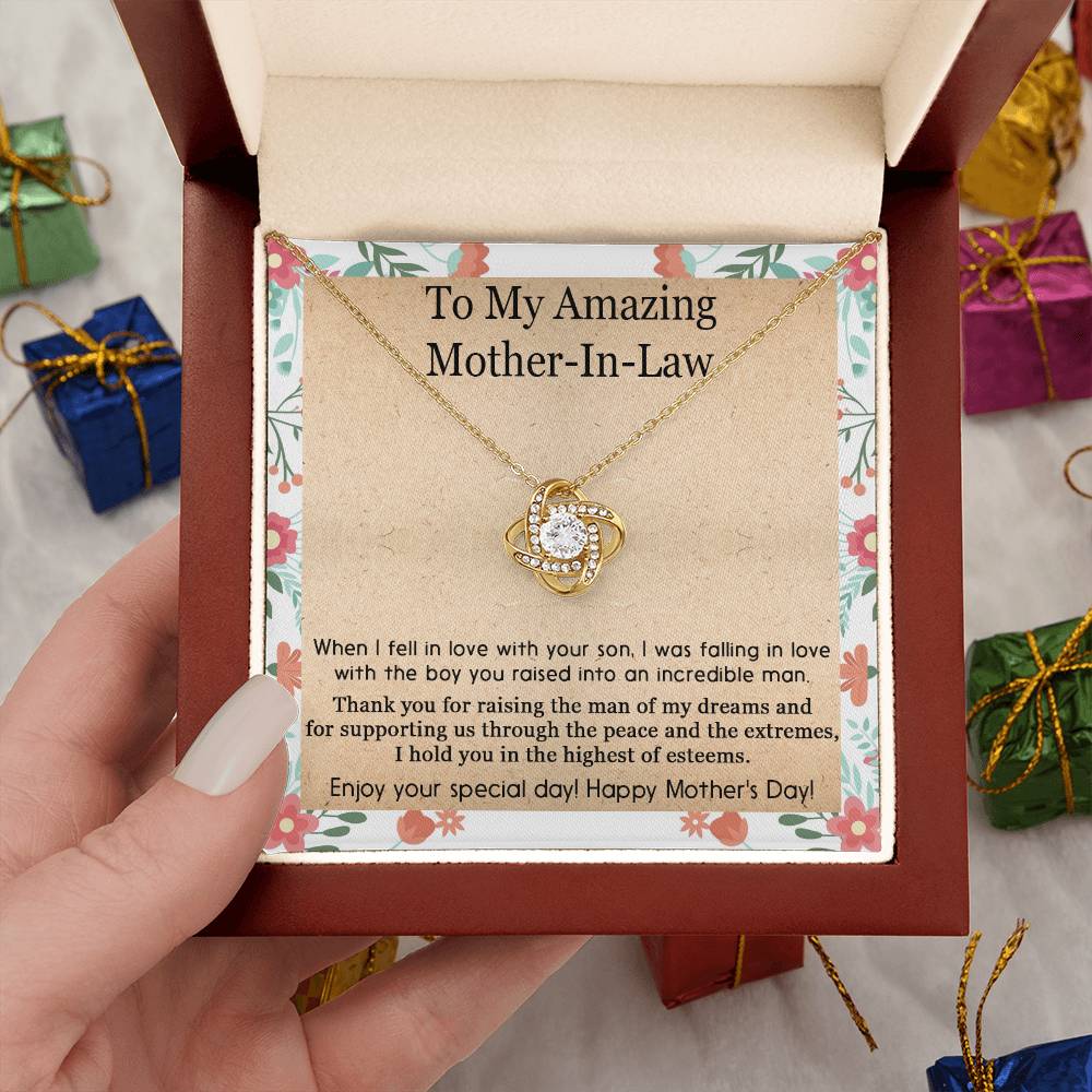 (Almost Gone) Gift for Mother-In-Law - Support Us - Love Knot