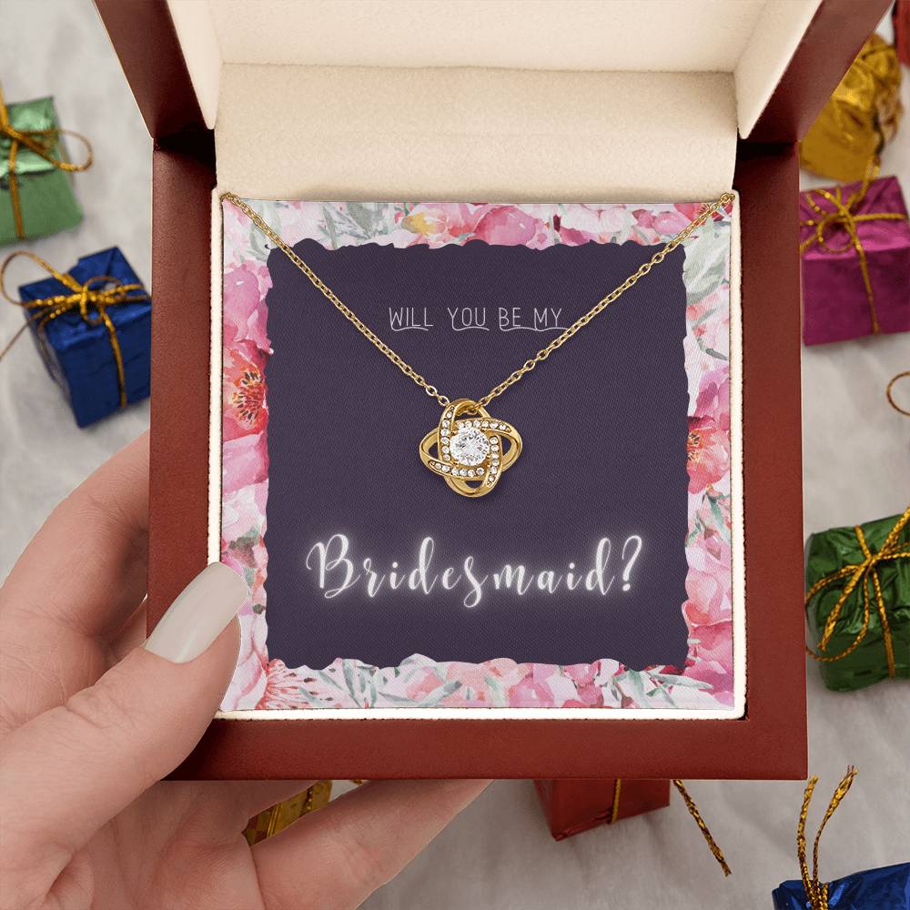 Bridesmaid Proposal Necklace | Bridesmaid Proposal Jewelry | Bridesmaid Proposal | Matron of Honor Gift | Maid of Honor Gift Necklace | Be My Bridesmaid | Will You Be My Bridesmaid?