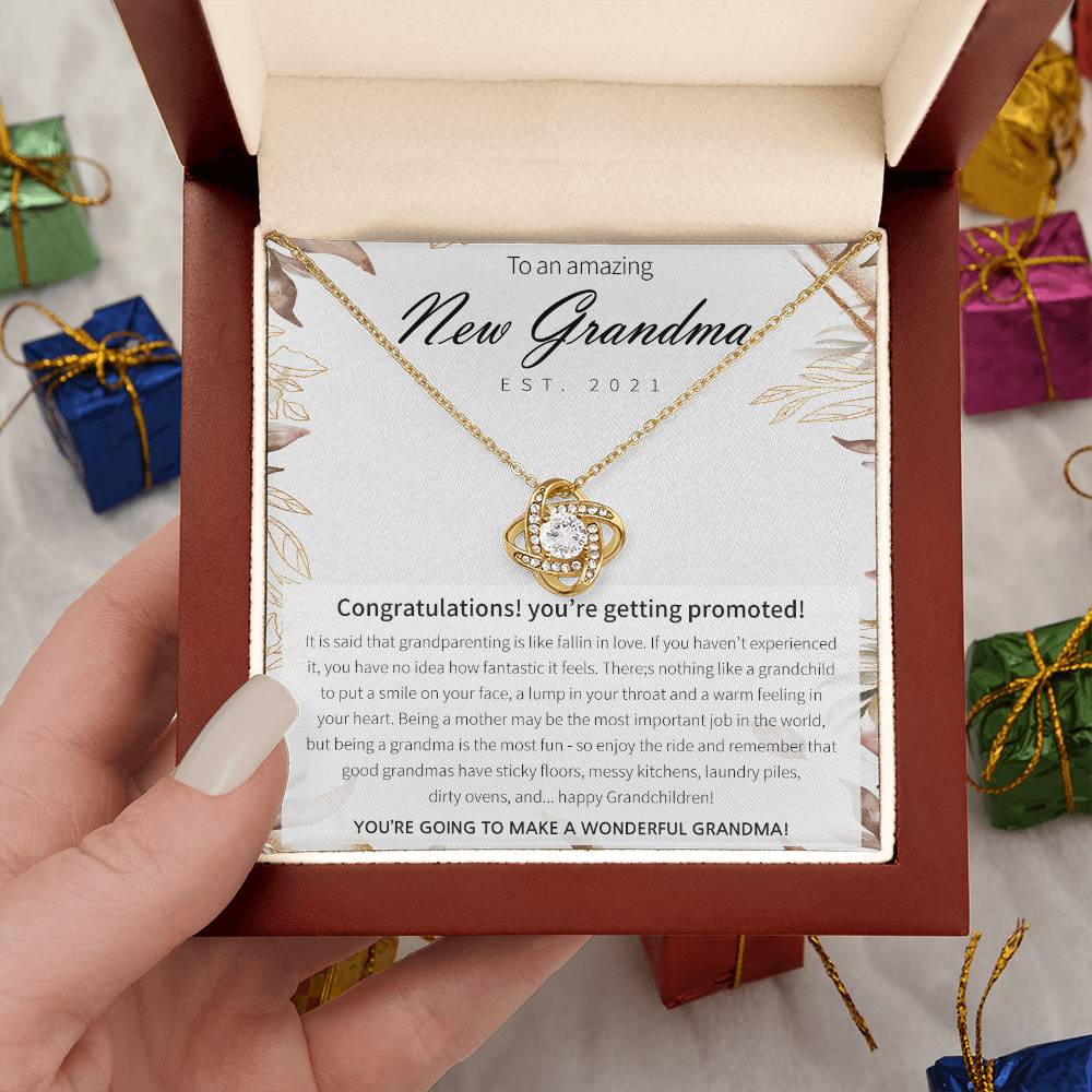 Promoted to Grandma, New Grandma Gifts, New Grandma, New Grandma Gifts for a Friend, New Grandma Gifts Ideas, New Grandma Gifts for Women, New Grandma Necklace, New Grandma Gifts 2021, Promoted to Grandma Pregnancy Reveal Gift, First Time Grandma