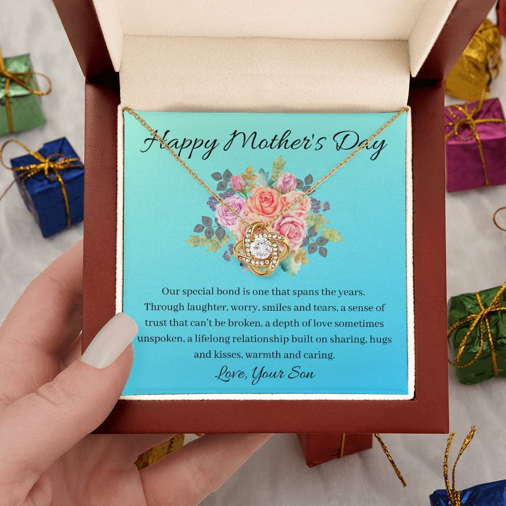 Happy Mother's Day - Love Knot Necklace - Love, Your Son