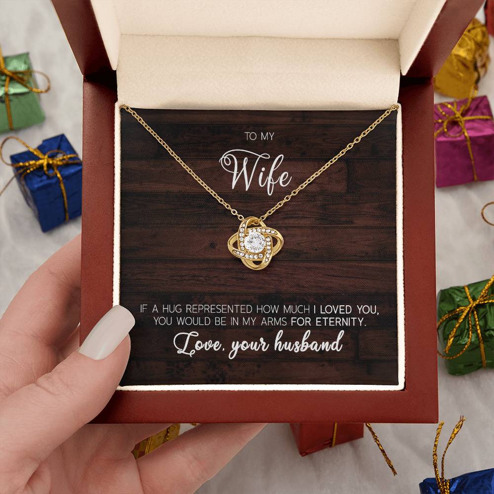 To My Wife, Love Your Husband Necklace