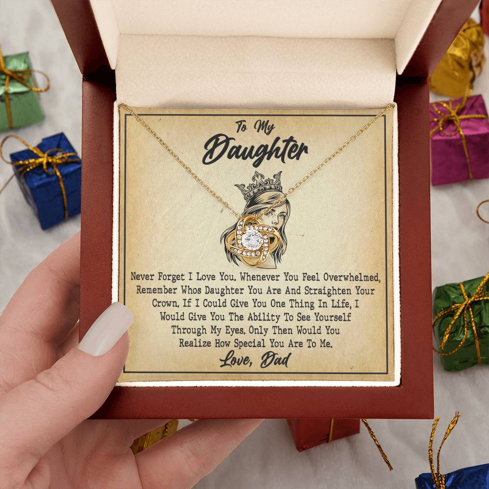 (Almost Gone) to My Daughter - Crown - Necklace