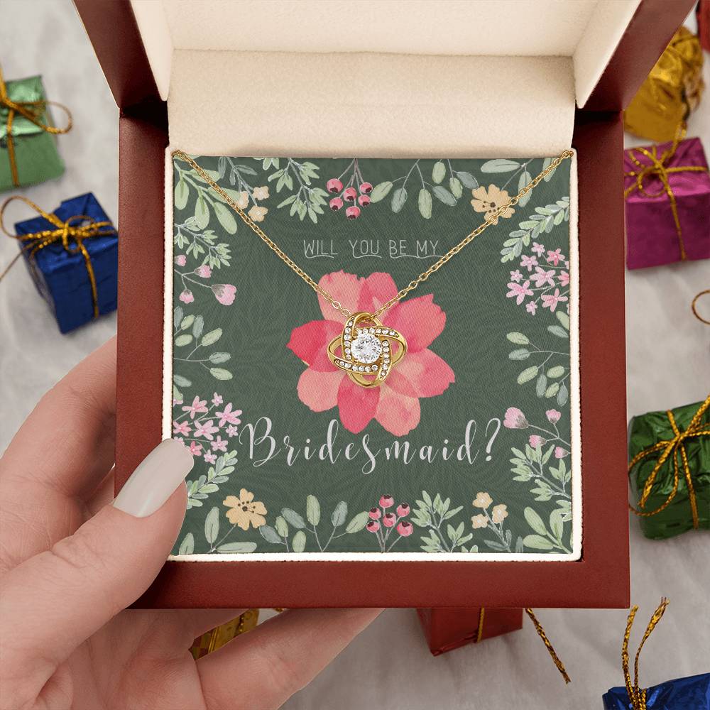 Bridesmaid Proposal Necklace | Bridesmaid Proposal Jewelry | Bridesmaid Proposal | Matron of Honor Gift | Maid of Honor Gift Necklace | Be My Bridesmaid | Will You Be My Bridesmaid?