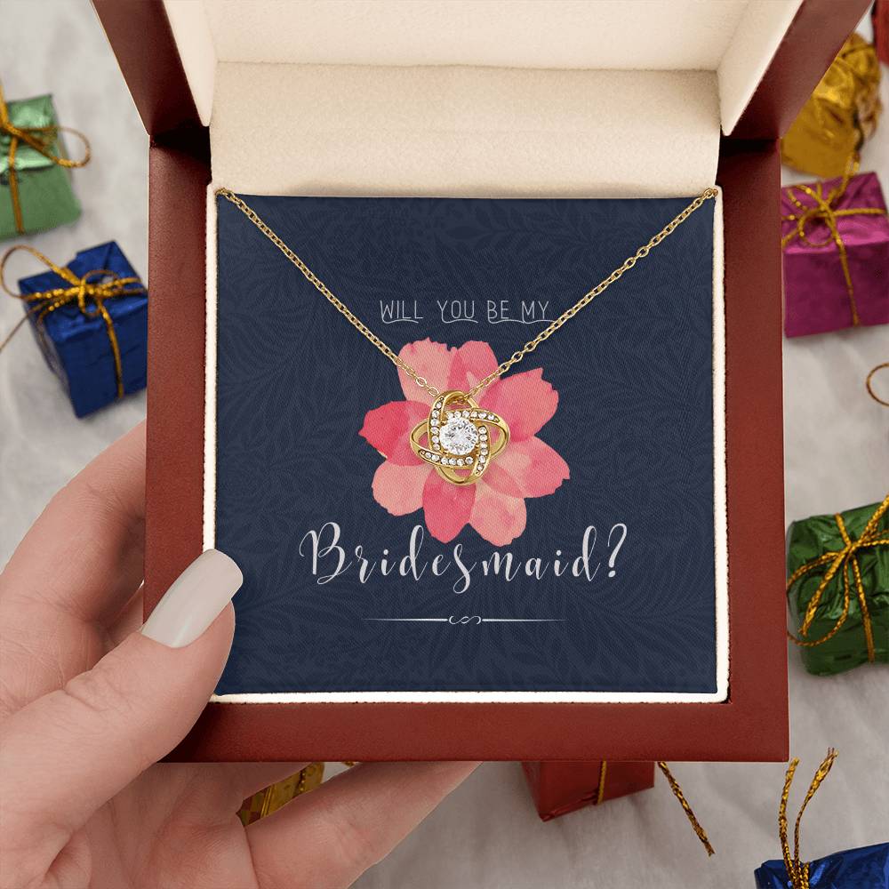 Bridesmaid Proposal Necklace | Bridesmaid Proposal Jewelry | Bridesmaid Proposal | Matron of Honor Gift | Maid of Honor Gift Necklace | Be My Bridesmaid | Will You Be My Bridesmaid?