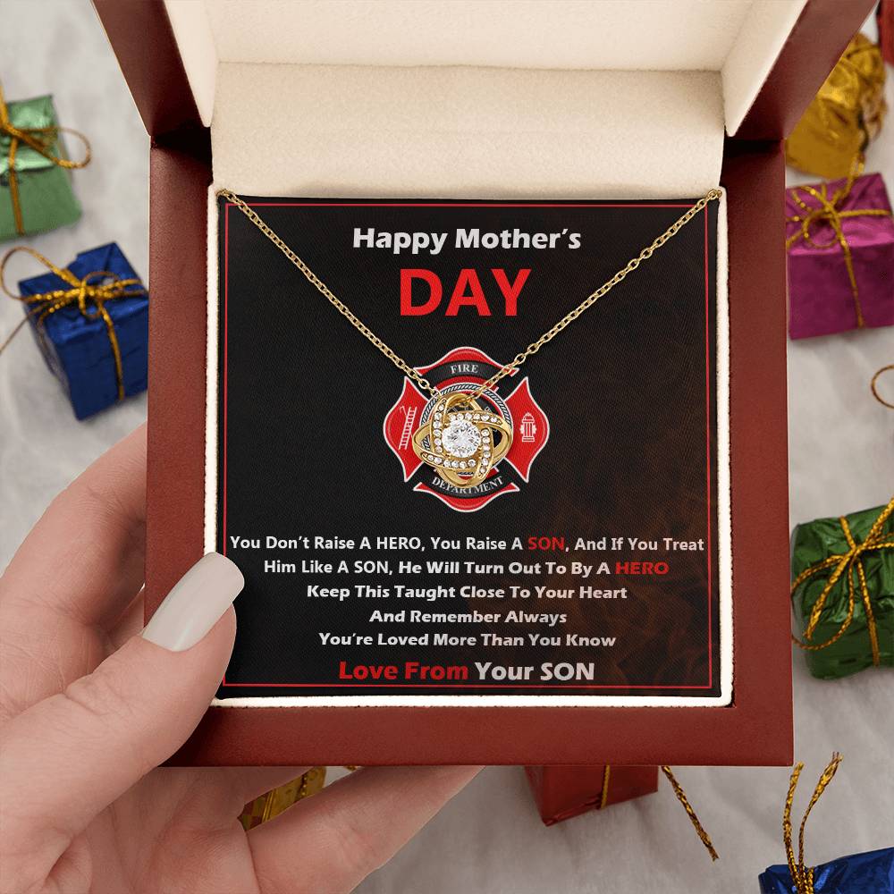 Love Knot Necklace for Mother, Perfect Mother's Day Gift
