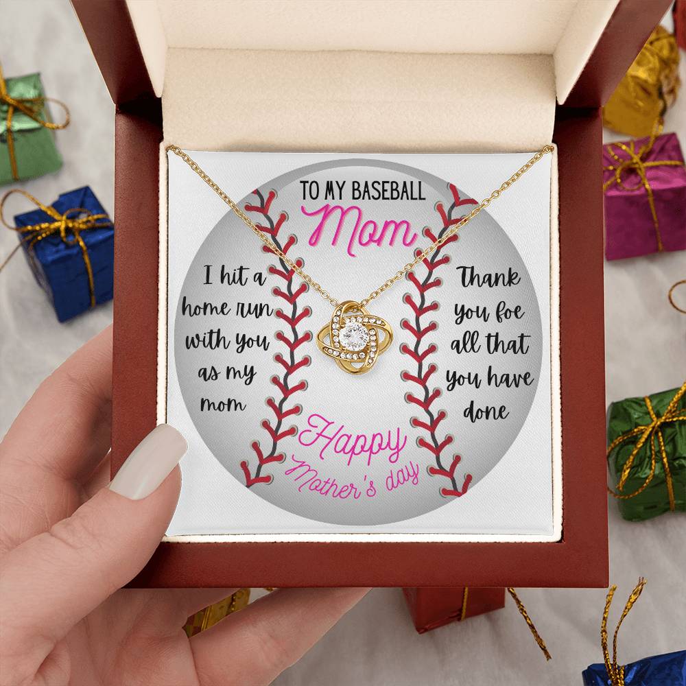 Baseball Mom Mother's Day Neckless