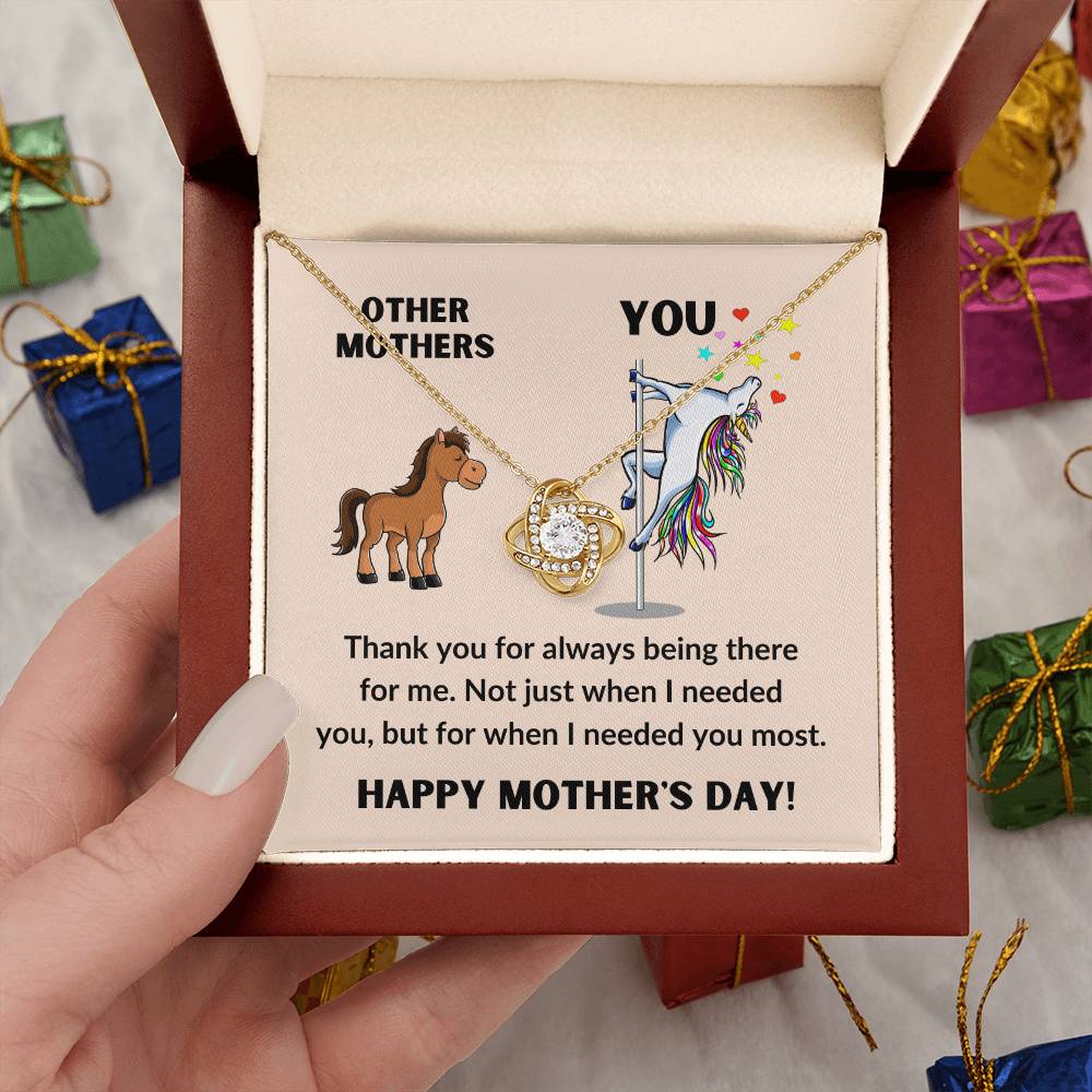 Dancing Unicorn - Mother's Day Necklace