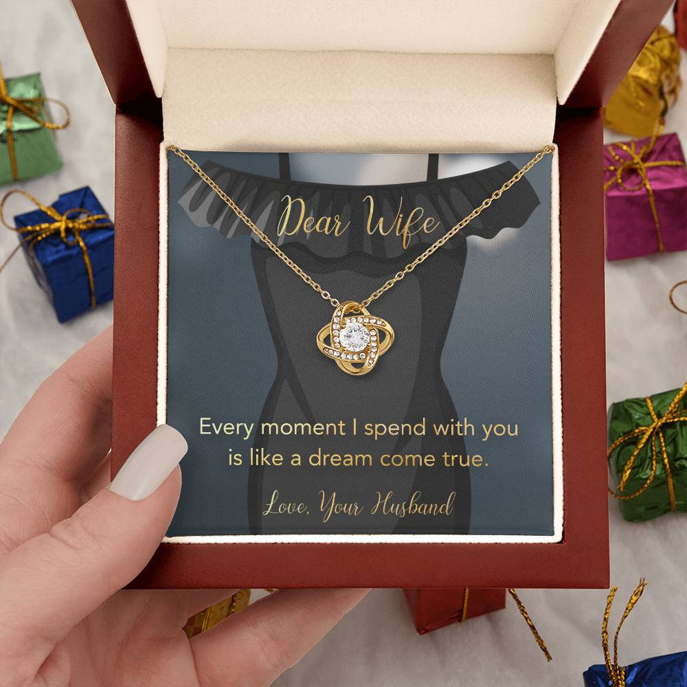 To My Wife Necklace - Every Moment
