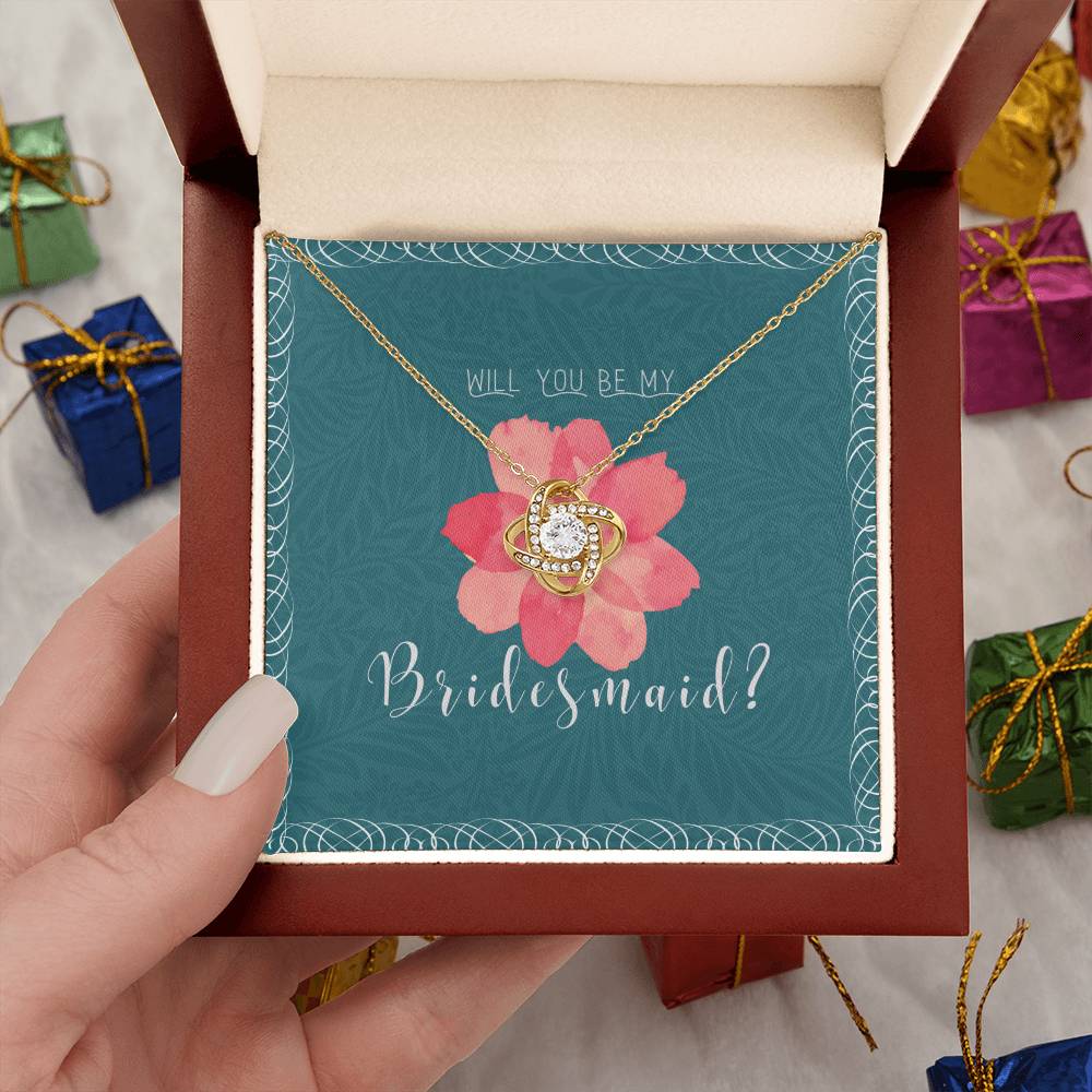 Bridesmaid Proposal Necklace | Bridesmaid Proposal Jewelry | Bridesmaid Proposal | Matron of Honor Gift | Maid of Honor Gift Necklace | Be My Bridesmaid | Will You Be My Bridesmaid?