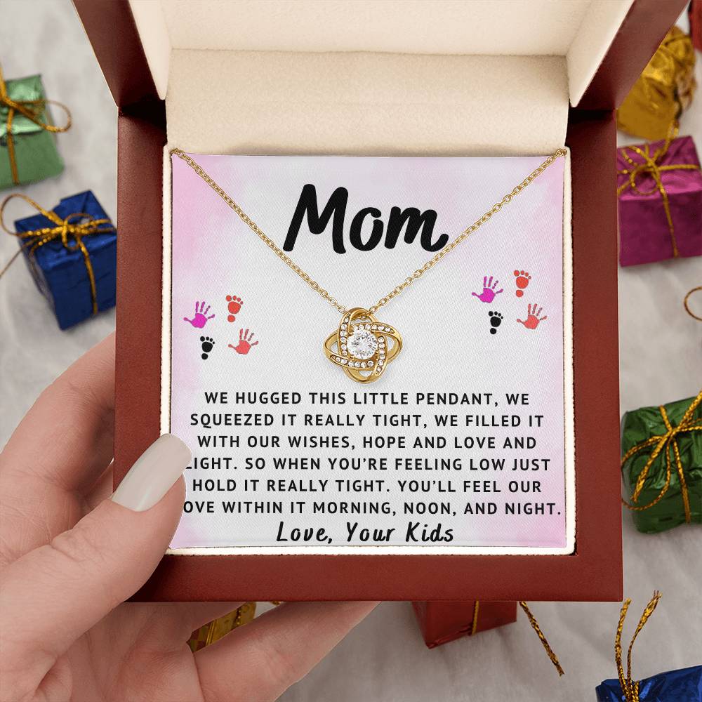 (Almost Gone) Mom Love From Kids Necklace