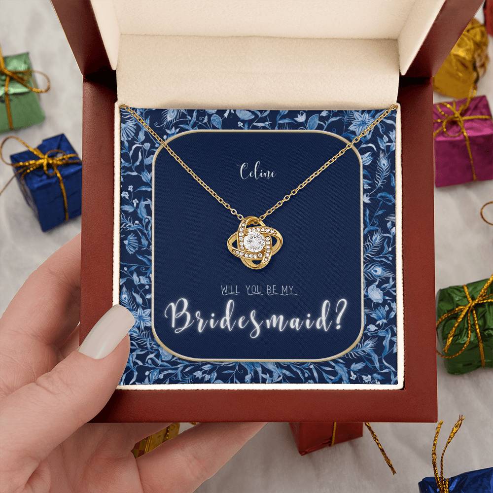 Bridesmaid Proposal Necklace | Bridesmaid Proposal Jewelry | Bridesmaid Proposal | Matron of Honor Gift | Maid of Honor Gift Necklace | Be My Bridesmaid | Will You Be My Bridesmaid?