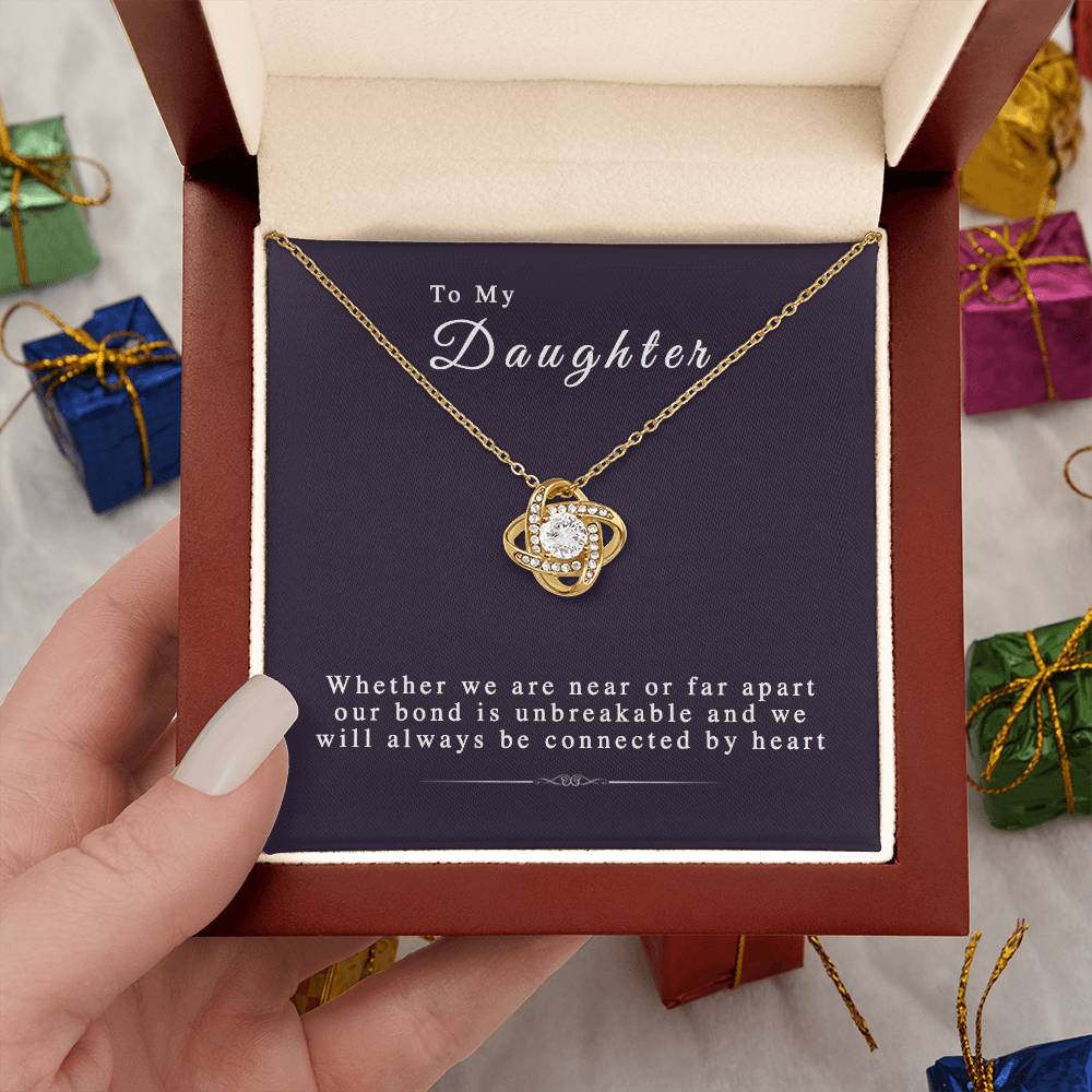 Love Knot Necklace - the Perfect Gift for Daughter
