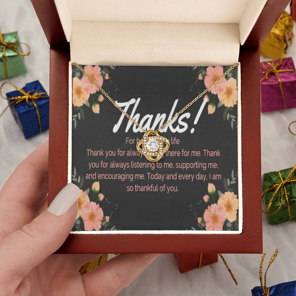 Thank You Gift, Gift for Friend, Best Friend Gift, Best Friend Necklace, Thank You for Being in My Life