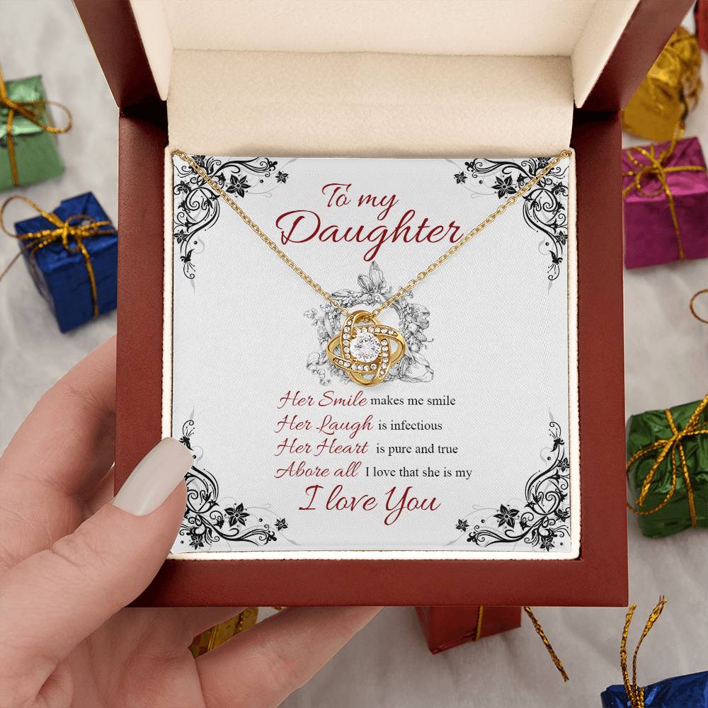 Laurel Wreath Necklace for Daughter