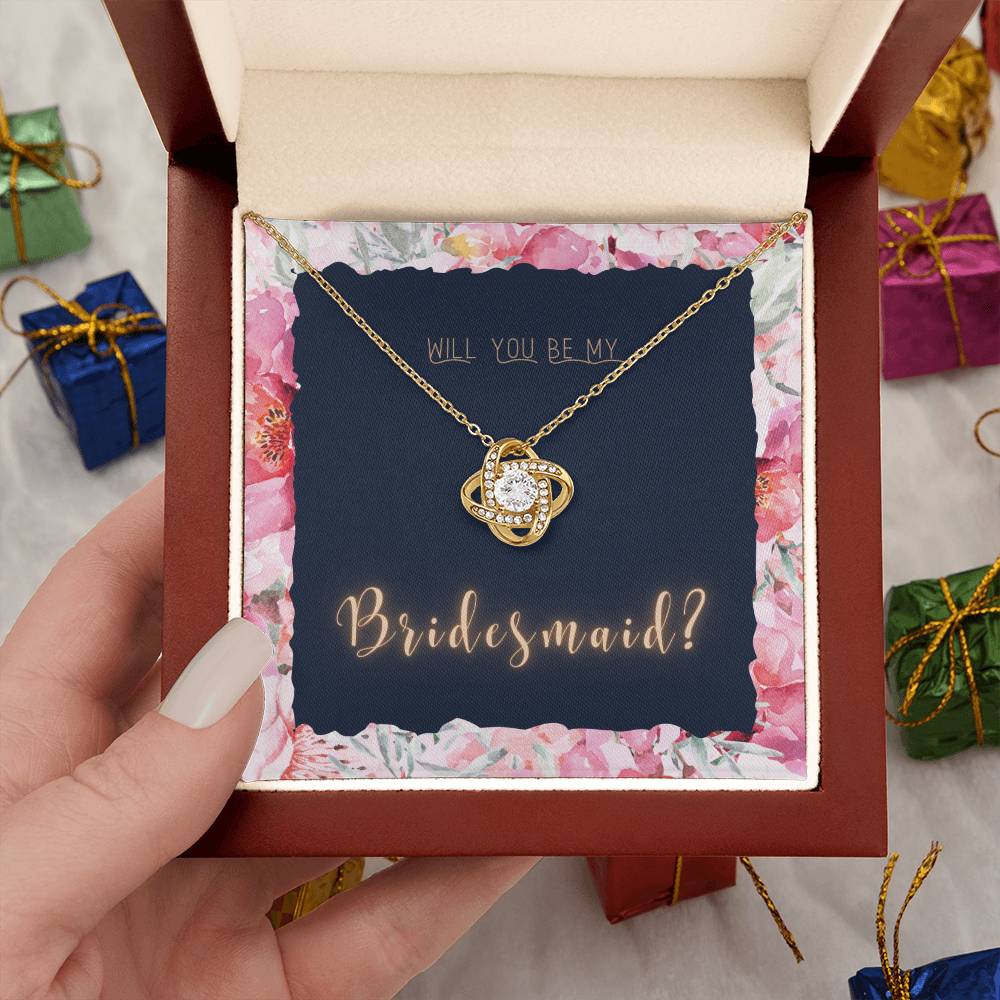 Bridesmaid Proposal Necklace | Bridesmaid Proposal Jewelry | Bridesmaid Proposal | Matron of Honor Gift | Maid of Honor Gift Necklace | Be My Bridesmaid | Will You Be My Bridesmaid?