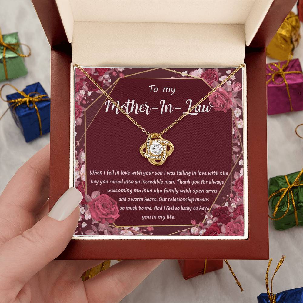 (Almost Sold Out) Forever Love - to My Mother-In-Law Necklace
