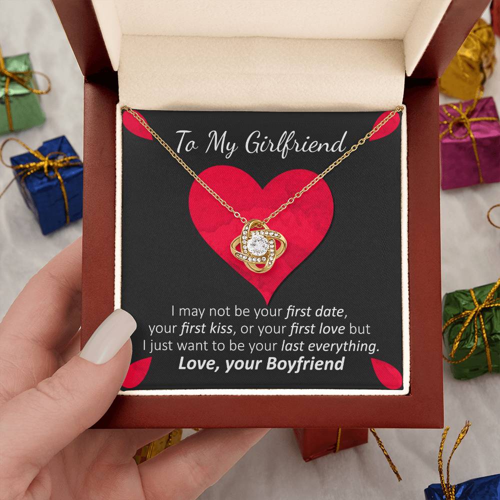 (Premium) Love Knot Necklace | Personalized Gift for Your Loving Girlfriend! ❤️