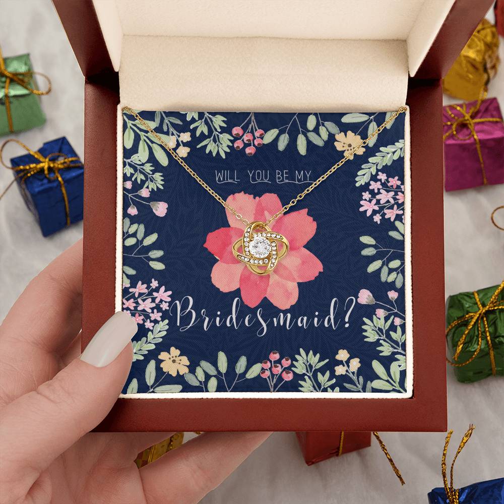 Bridesmaid Proposal Necklace | Bridesmaid Proposal Jewelry | Bridesmaid Proposal | Matron of Honor Gift | Maid of Honor Gift Necklace | Be My Bridesmaid | Will You Be My Bridesmaid?