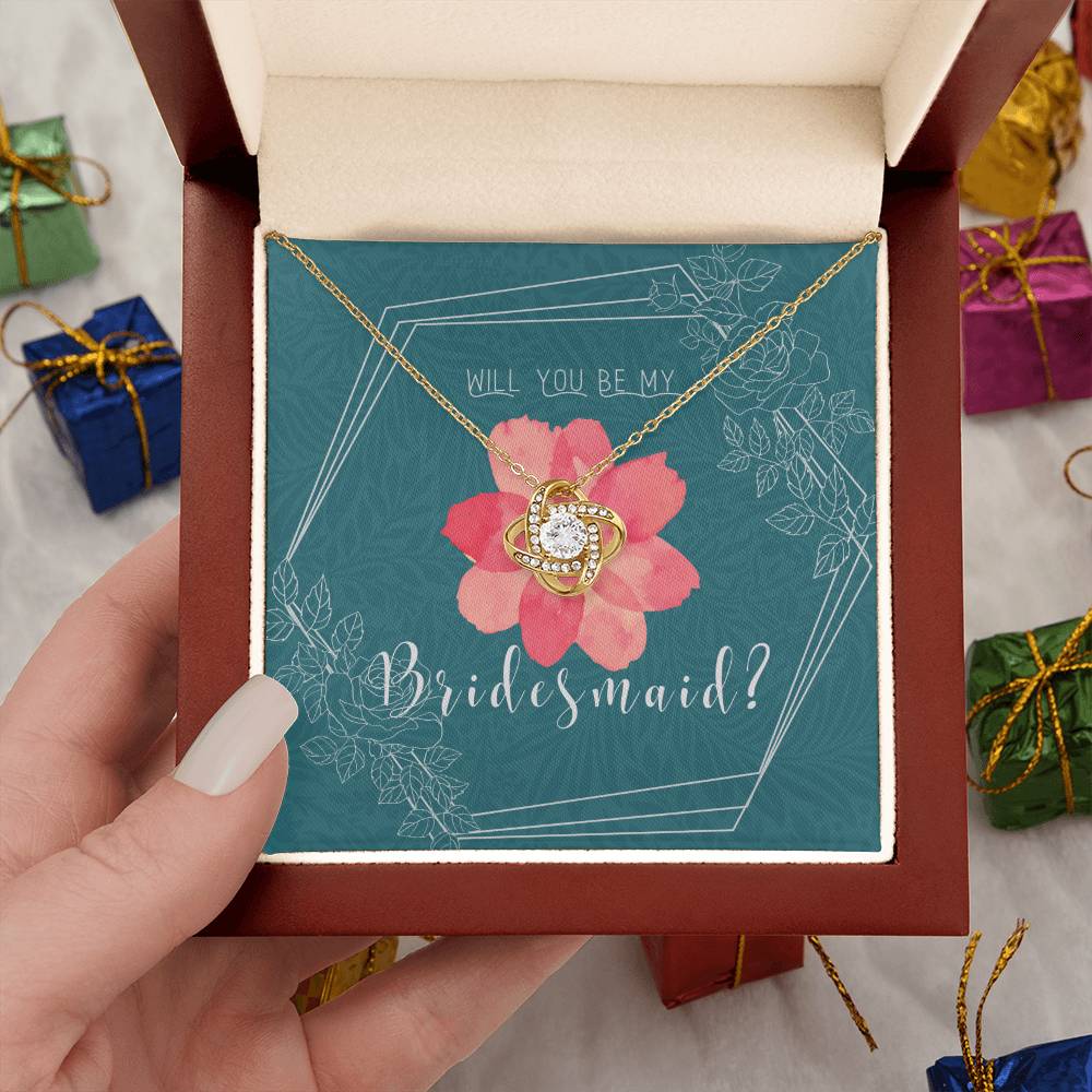 Bridesmaid Proposal Necklace | Bridesmaid Proposal Jewelry | Bridesmaid Proposal | Matron of Honor Gift | Maid of Honor Gift Necklace | Be My Bridesmaid | Will You Be My Bridesmaid?