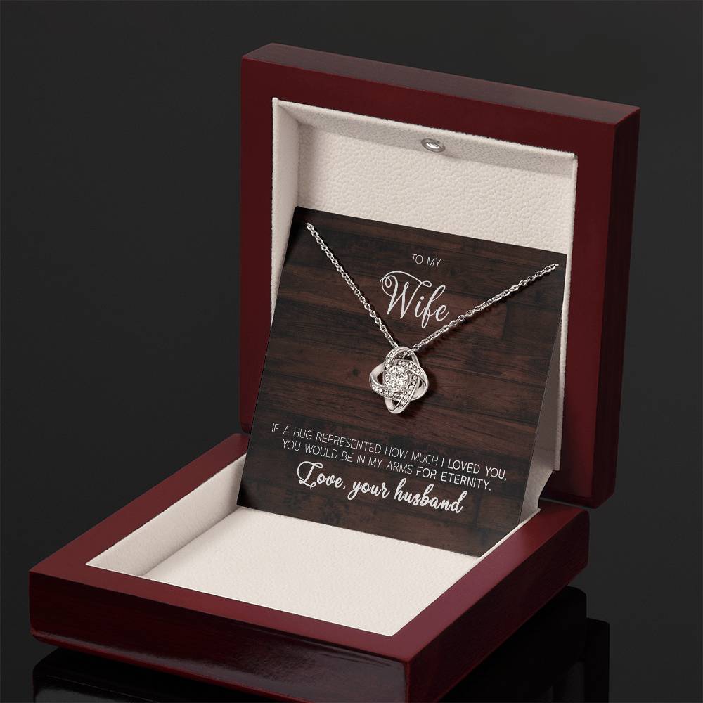 To My Wife, Love Your Husband Necklace