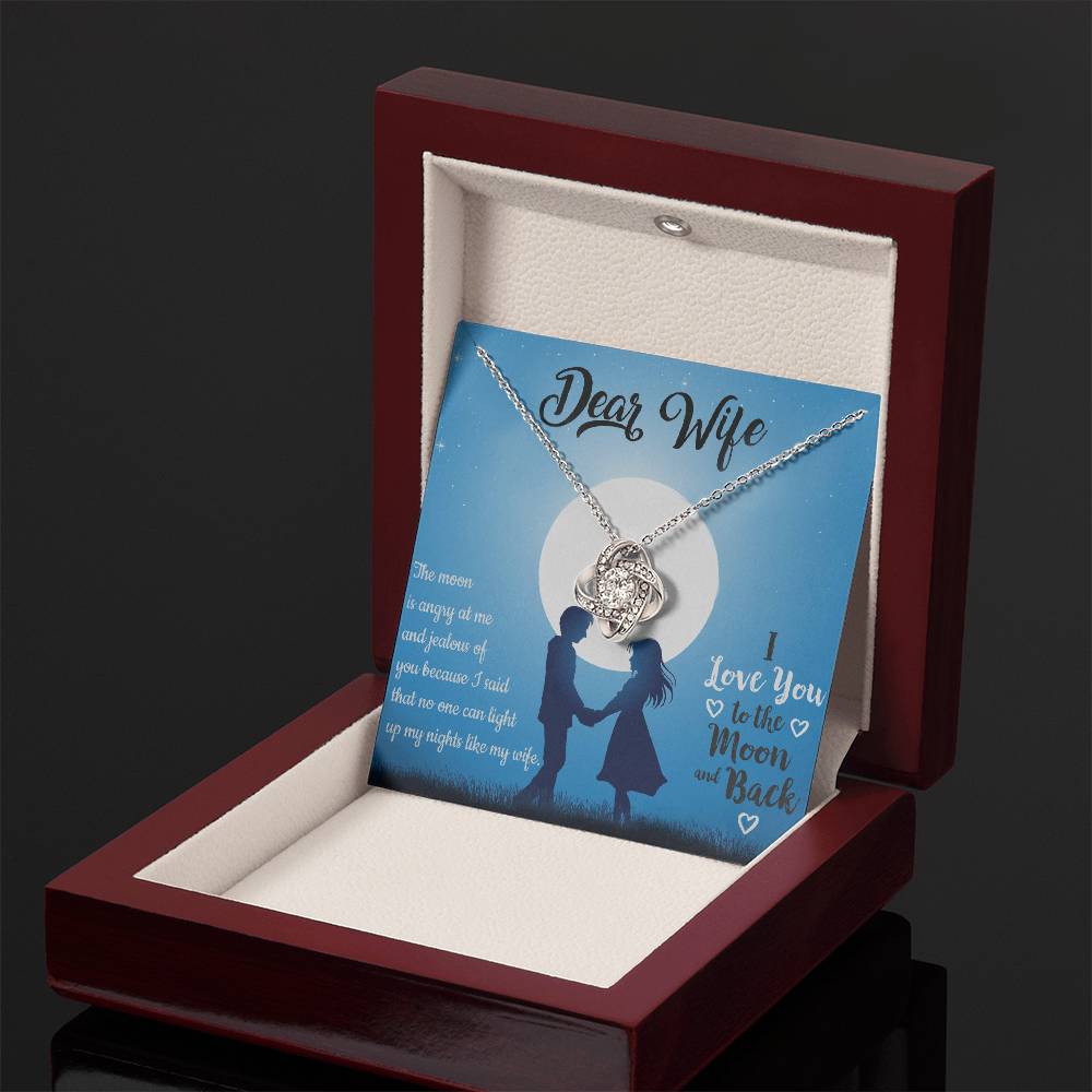 Dear Wife - I Love You - 925 Sterling Silver Pendant