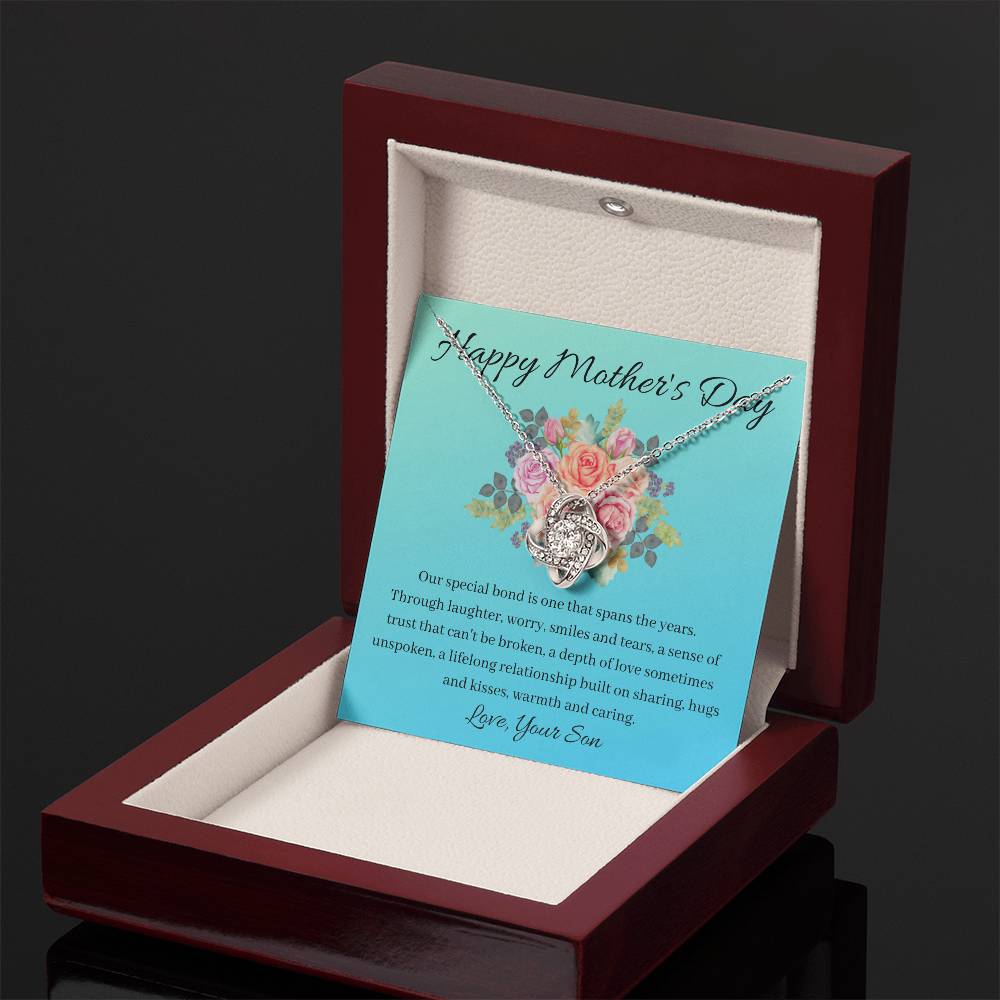 Happy Mother's Day - Love Knot Necklace - Love, Your Son