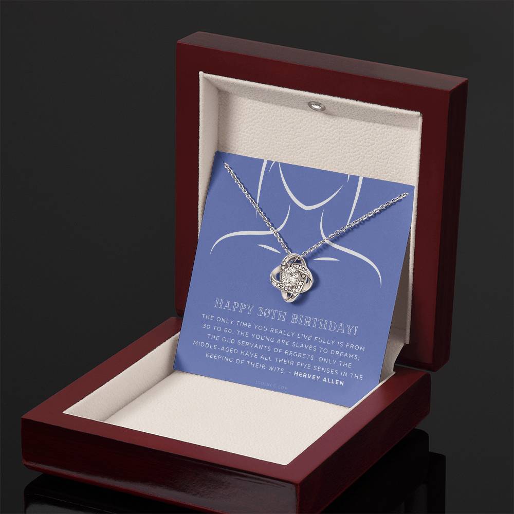 30th Birthday Gift for Her, 30th Birthday Gift for Women, 30th Birthday Gift Necklace, Happy 30th Birthday, Friend 30th Birthday