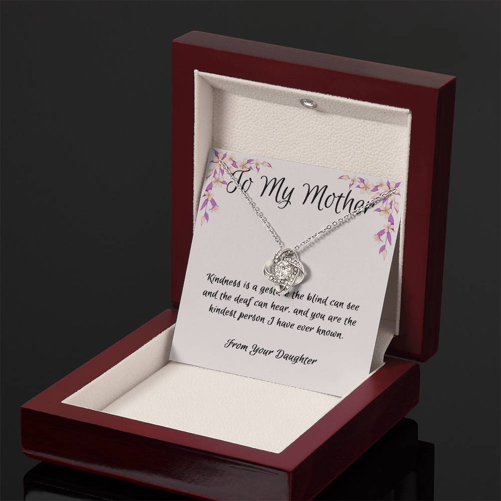 To My Mother - From Your Daughter - Necklace