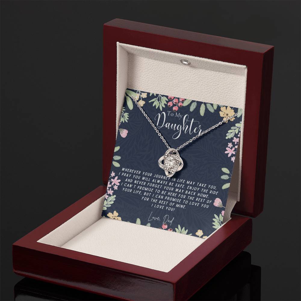 Daughter Mother's Day Gift | to My Daughter Necklace From Dad | Grown Up Daughter Gift From Dad | Gift for Daughter From Dad | Daughters Birthday Gift