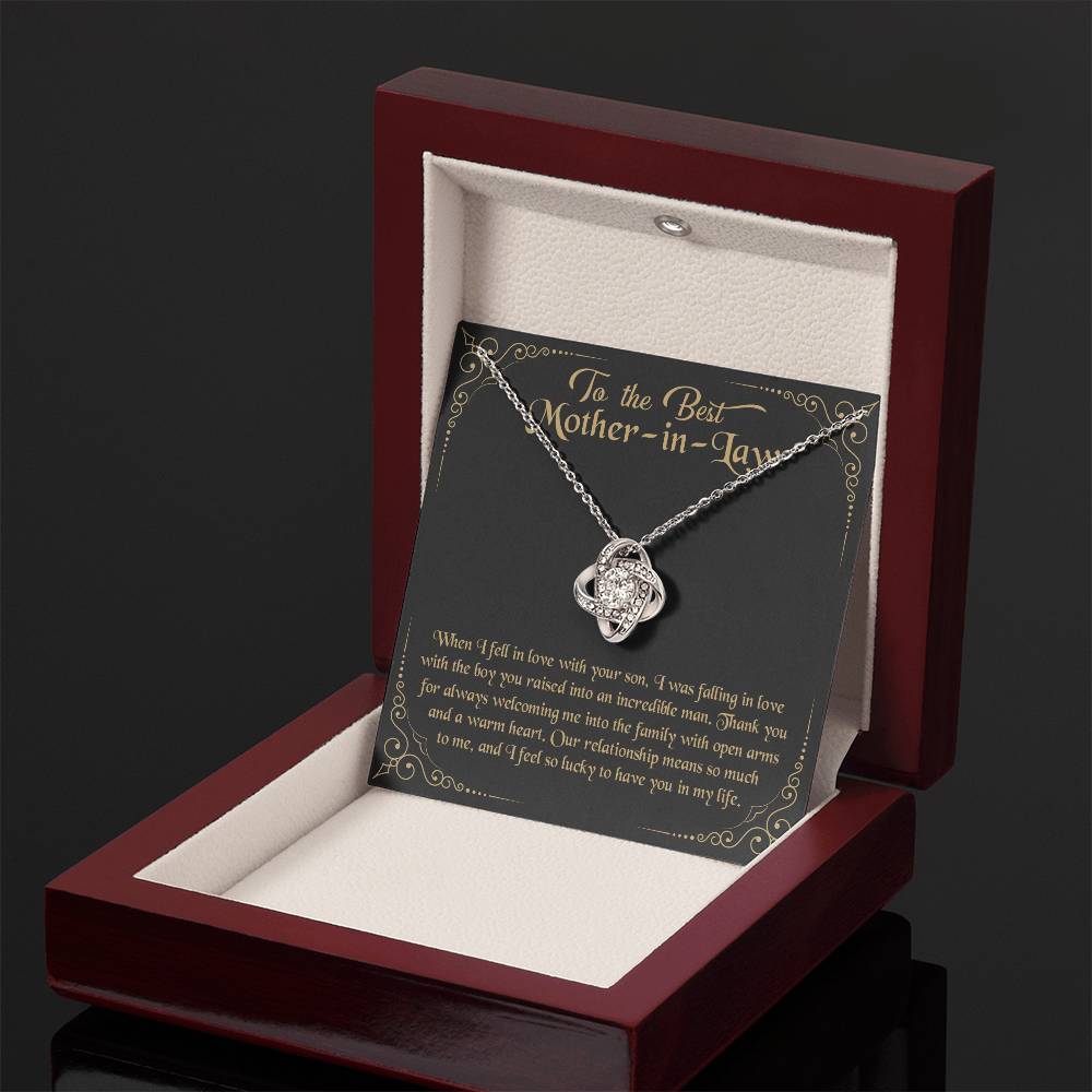 To the Best Mother-In-Law Gift for Mother's Day, Birthday, Anniversary