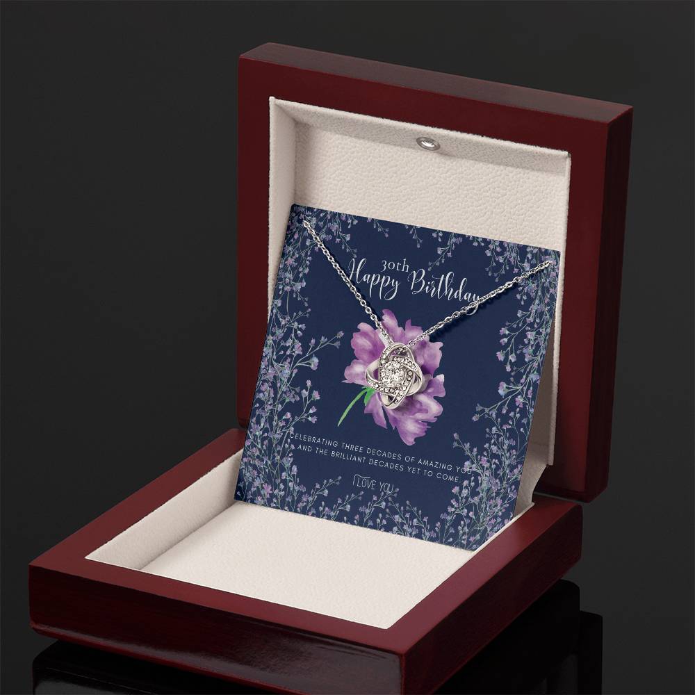 30th Birthday Gifts for Women | Necklace for Her | 3 Decade Jewelry | 30 Years Old | Best Friend Gift | 30th Birthday Gift Necklace | Birthday Gift | Jewelry Gift for Her