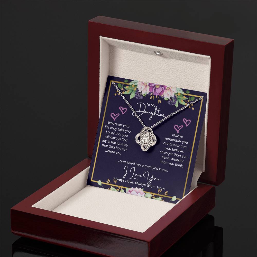 To My Daughter - You Are Loved - Necklace