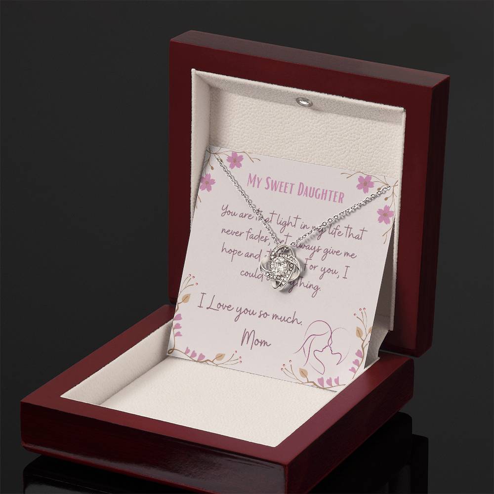 Daughter Necklace From Mom