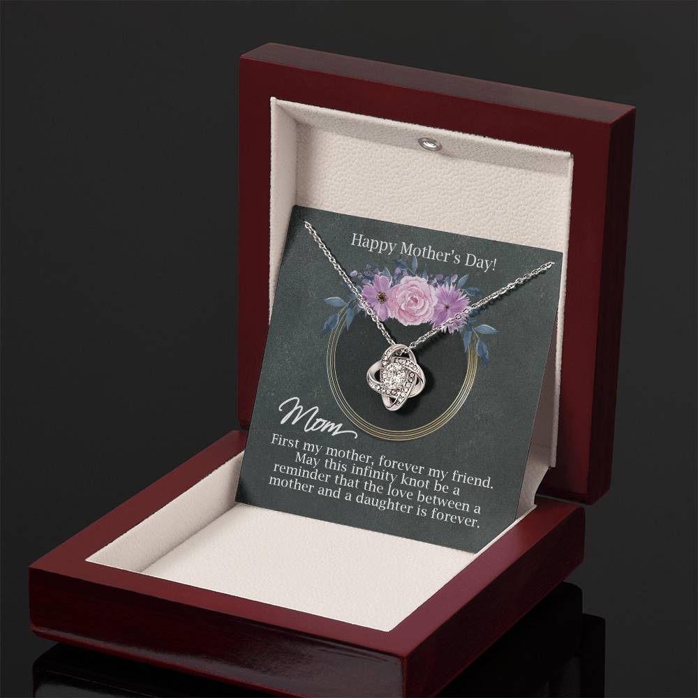 Sale Ending Soon! First My Mother, Forever My Friend Necklace for Mother's Day