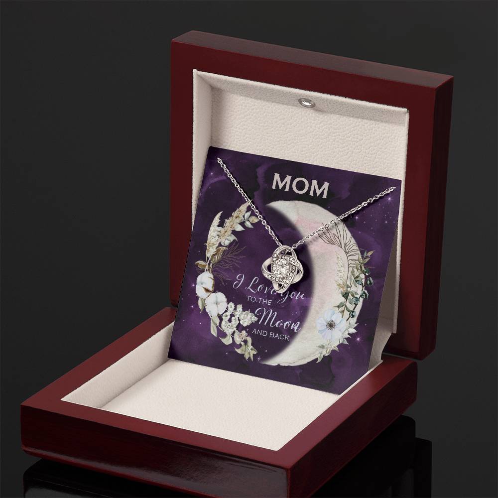 Gift for Mom, I Love You to the Moon and Back, Necklace for Mom, Mother's Day Gift, Women's Jewelry