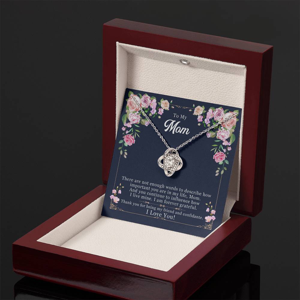 To My Mom Necklace, Gift for Mother, Mother's Day Gift Idea, Mom Gift From Daughter, Mom Gift From Son