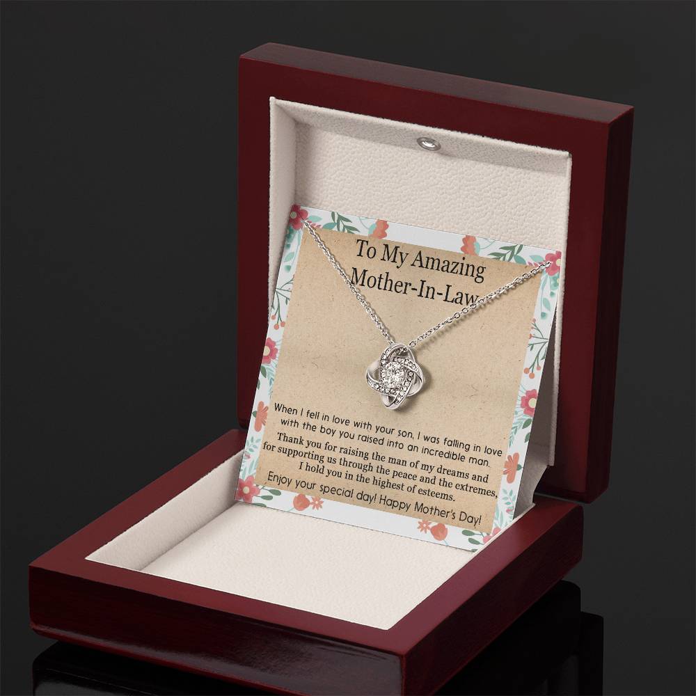 (Almost Gone) Gift for Mother-In-Law - Support Us - Love Knot