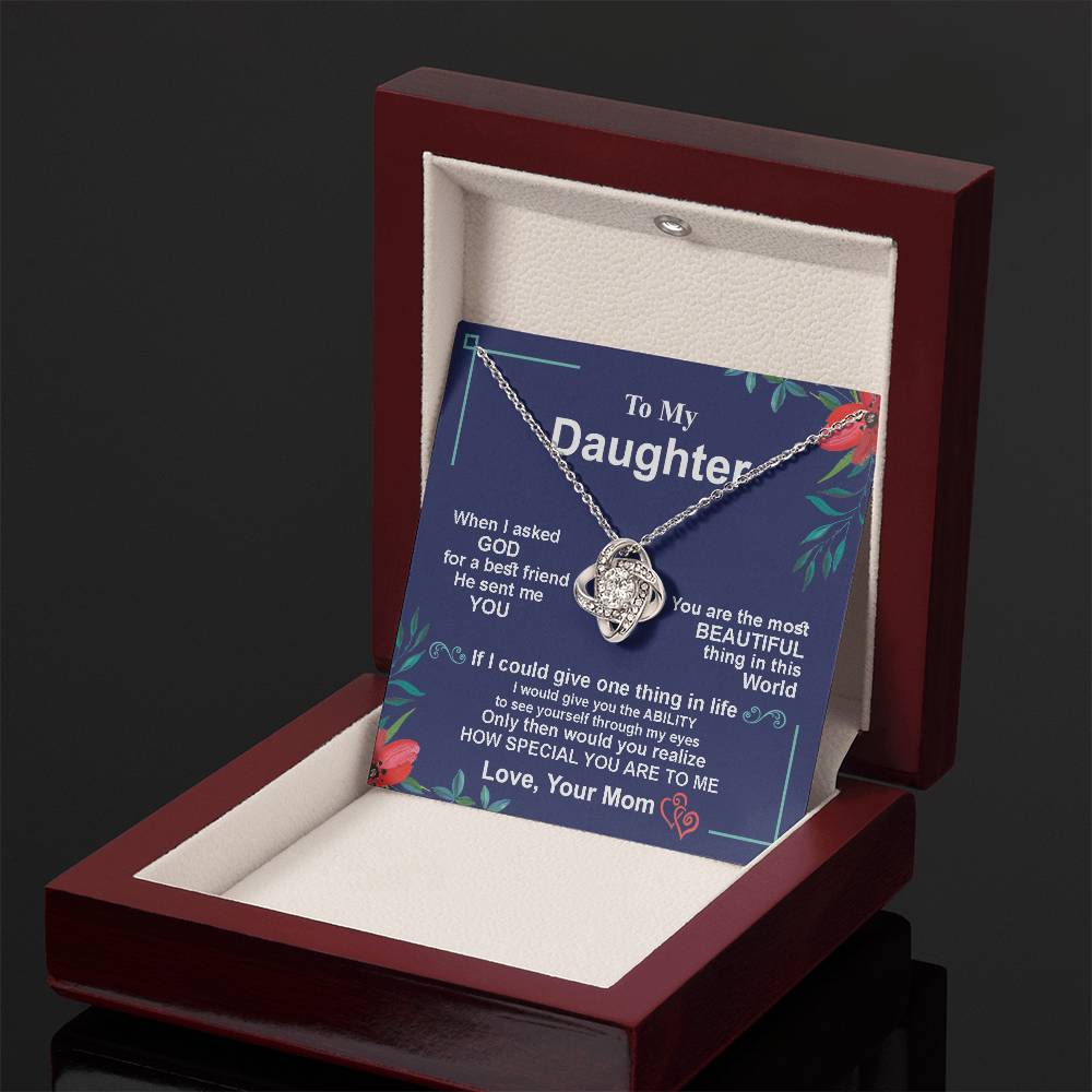 To My Daughter - You Are Special to Me - Necklace