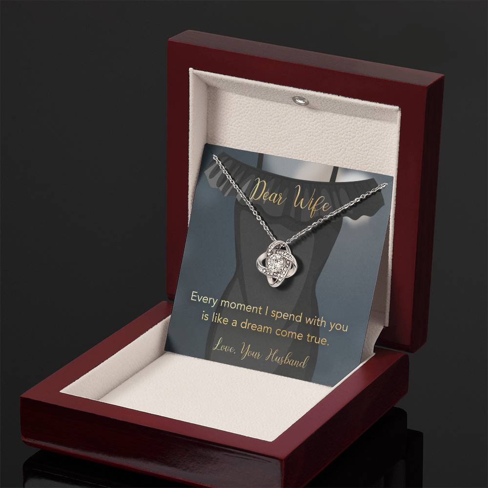 To My Wife Necklace - Every Moment