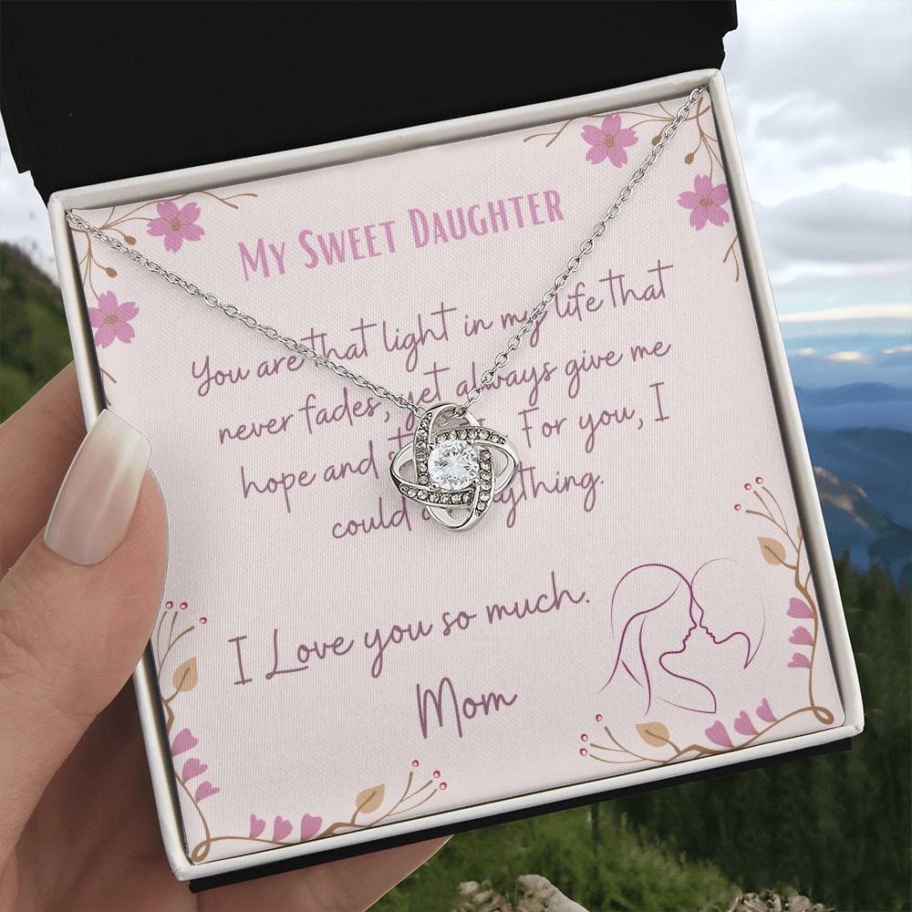 Daughter Necklace From Mom