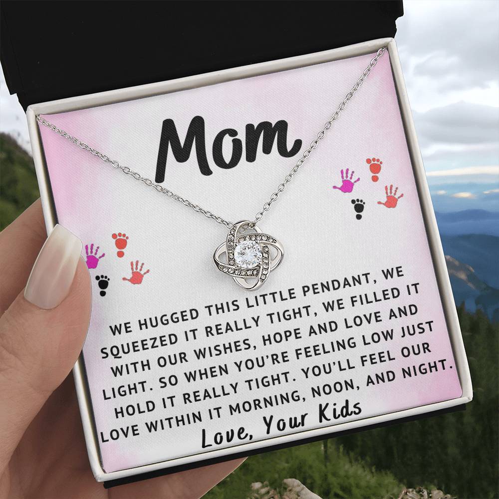 (Almost Gone) Mom Love From Kids Necklace