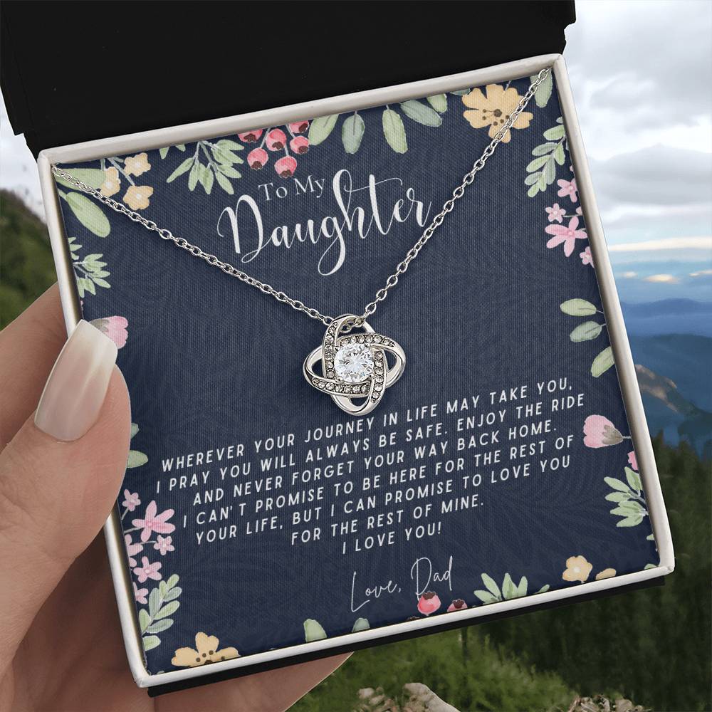 Daughter Mother's Day Gift | to My Daughter Necklace From Dad | Grown Up Daughter Gift From Dad | Gift for Daughter From Dad | Daughters Birthday Gift