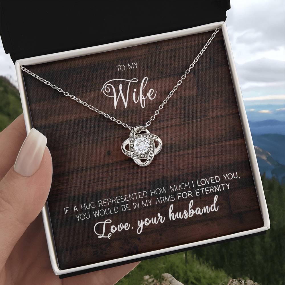 To My Wife, Love Your Husband Necklace