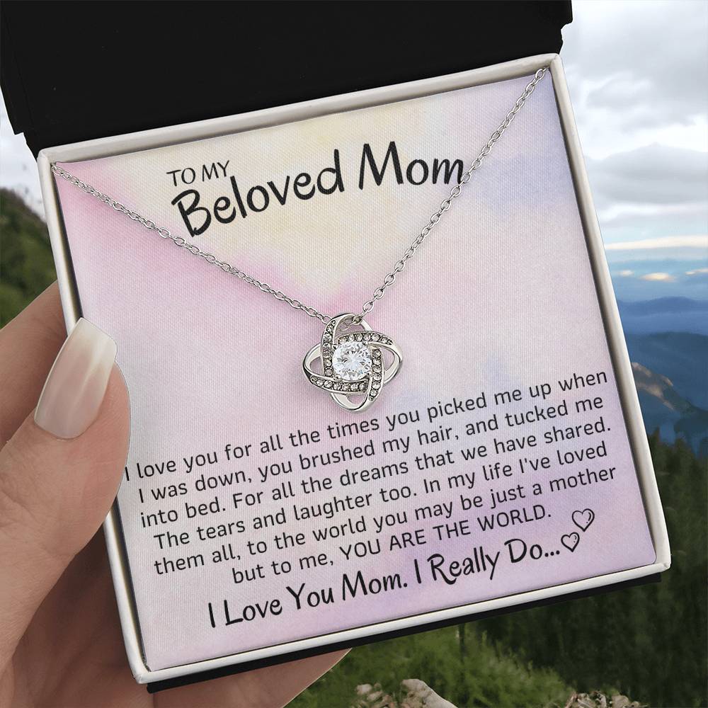Enticing Love Knot Necklace