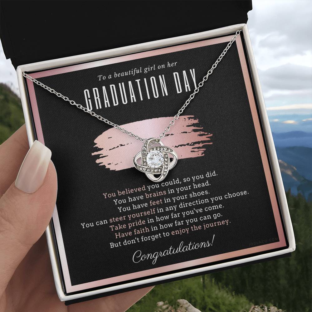 Graduation Gift Necklace for Daughter, College Graduation Gift for Her, High School, Senior Graduation, Mba, Phd, Master, Class of 2021